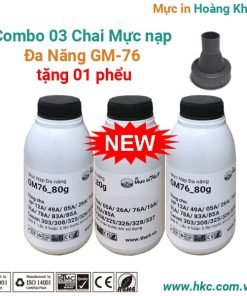 Mực nạp Máy in CANON MF4122, 4150, 4350 (GM76-80g) in đẹp rõ nét giá rẻ, ít mực thải
