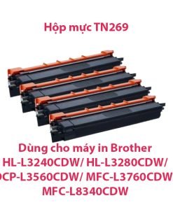 Mực in Brother TN-269BK, TN-269C, TN-269Y, TN-269M - 4 Màu