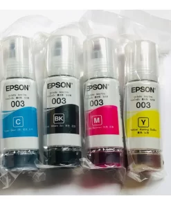 Bộ mực in 4 màu 003 cho máy in Epson L3110/L3150/L3115/ L3116/L3101/L-1110/L3151/ L3152/L3156/L5190